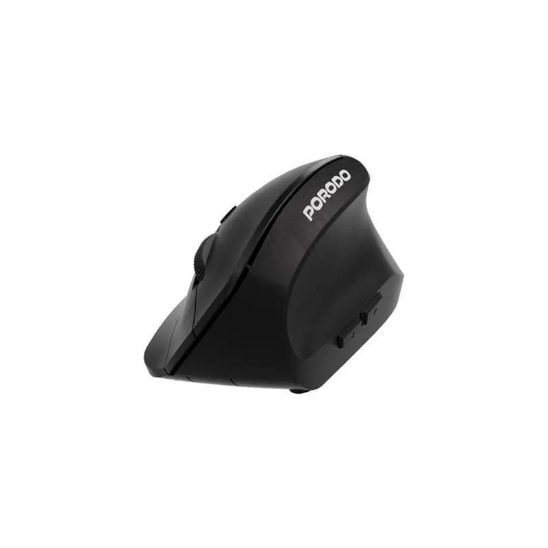 موس بیسیم دانگل و بلوتوث شارژی 6کلید ارگونومیک پرودو مدل Porodo vertical mouse — تصویر ۳