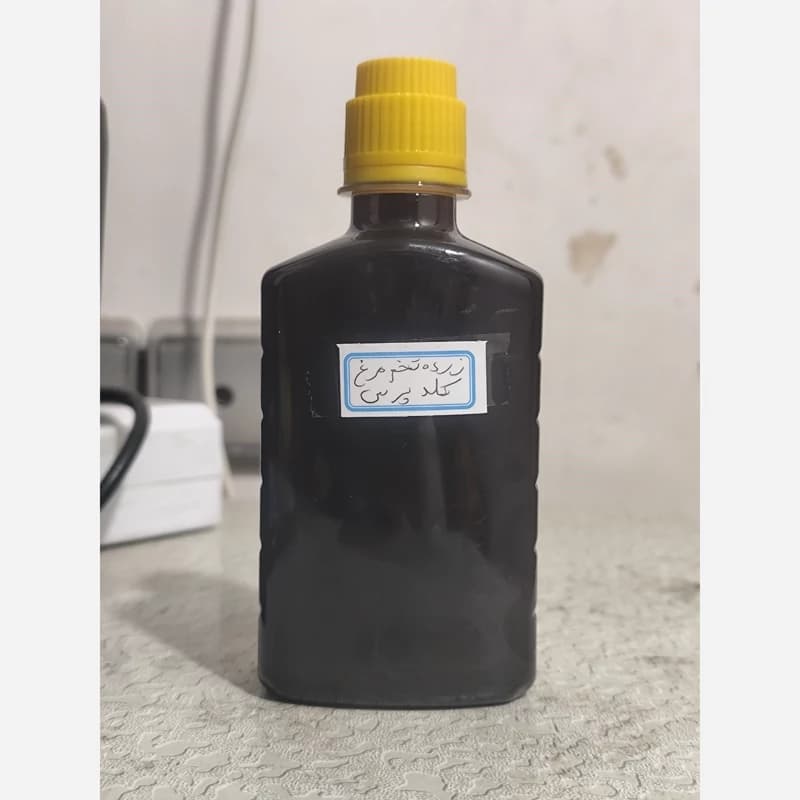 روغن زرده تخم مرغ کلدپرس ربع لیتری (تقویت مو – پرپشت کننده مو ، ابرو ، مژه)