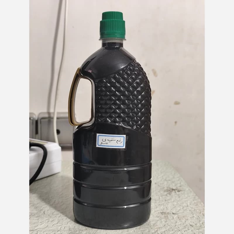 روغن ترکیبی رفع سفیدی مو یک لیتری (سفیدی مو سفیدی ریش و سبیل ضدسفیدی مو رنگ مو سیاه کننده مو)