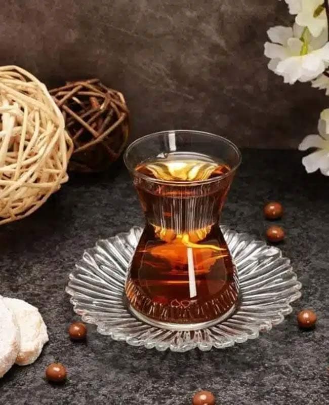 فنجان نعلبکی شلاله پاشاباغچه selale
