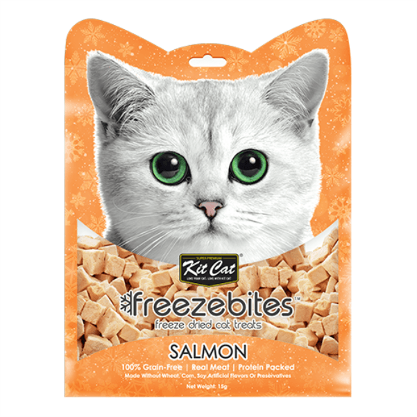 مکمل و تشویقی گربه فریزبایت کیت کت با طعم تن_Kit Cat Freezebites Salmon