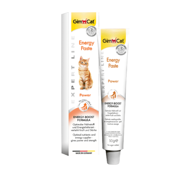 خمیر انرژی پیست گربه جیم کت 50گرمی–GimCat Energy Paste