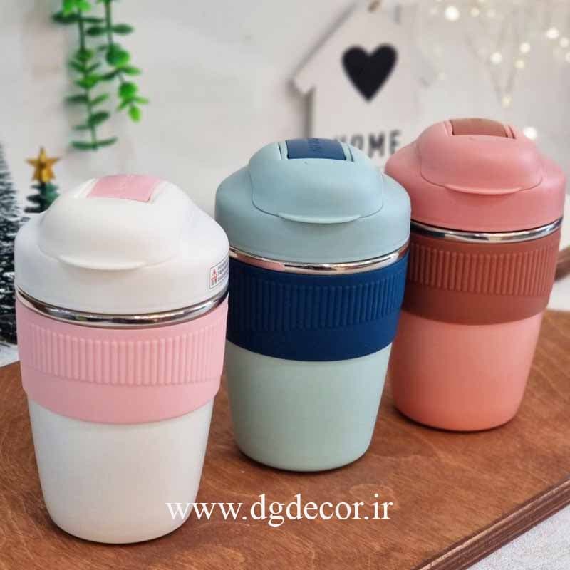 تراول ماگ دو درب استیل 316 کیفیت درجه یک