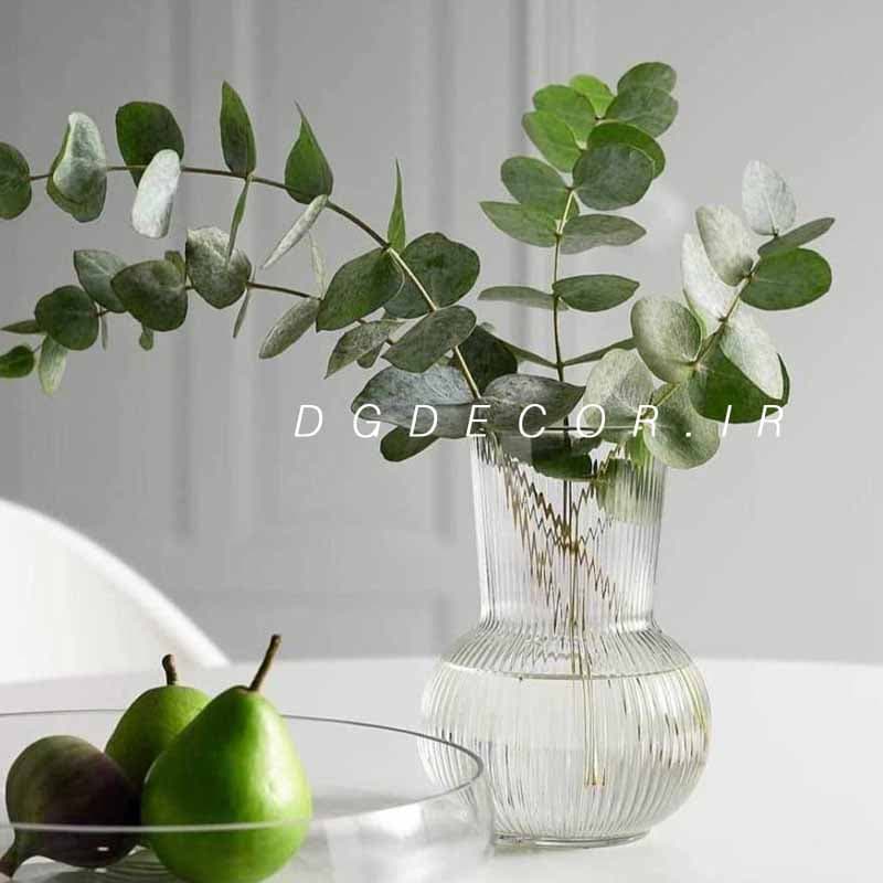 گلدان شیشه ای طرح ایکیا