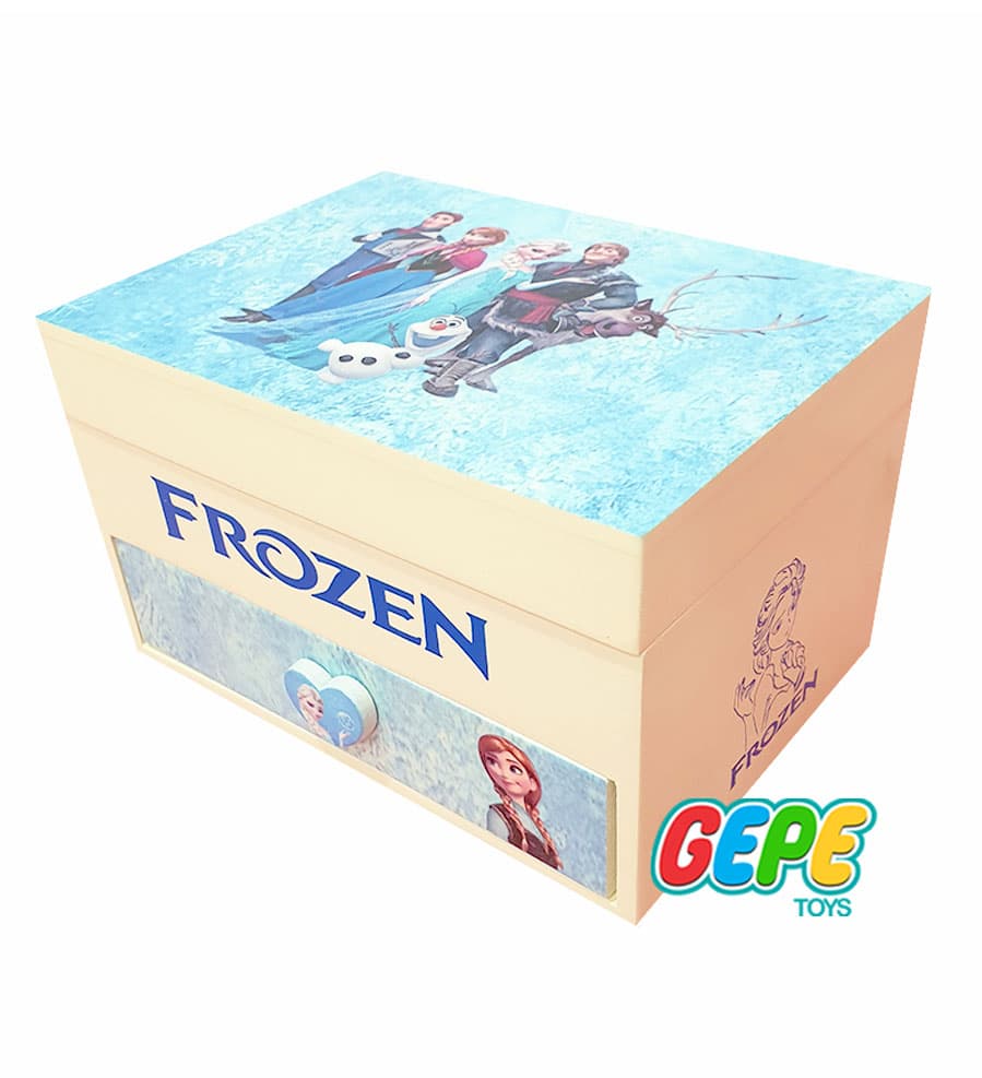 جعبه چوبی فروزن تک کشو
