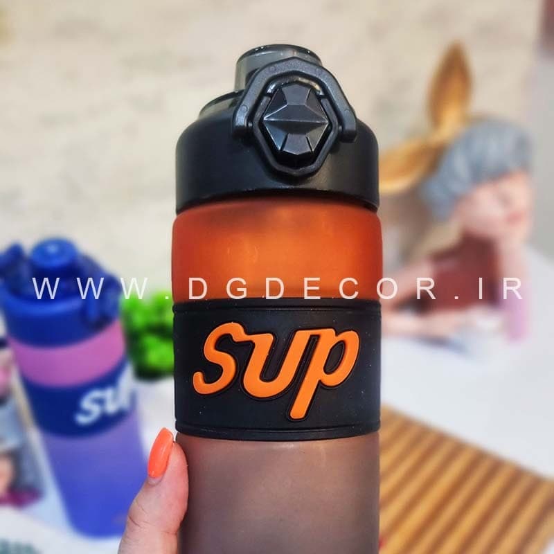 قمقمه نشکن نی دار و قفلدار super رنگی — تصویر ۴