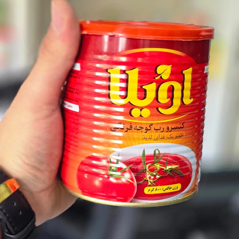 رب گوجه فرنگی اویلا 800 گرمی