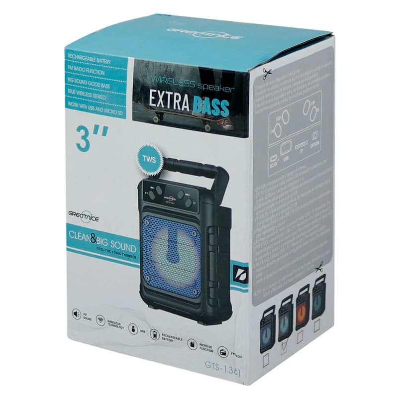 اسپیکر بلوتوثی مدل GTS-1361 — تصویر ۱۰