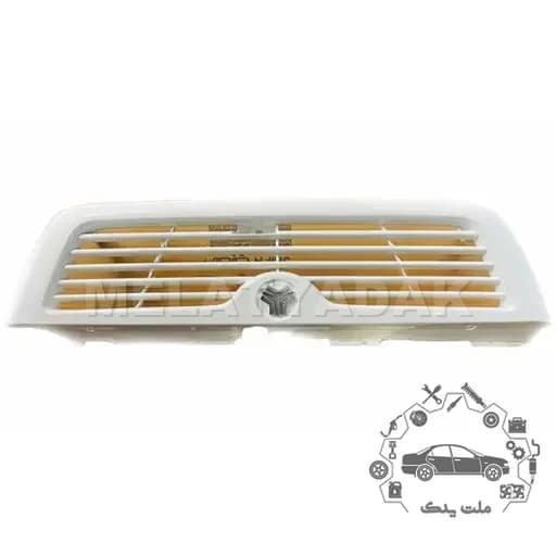 جلو پنجره پراید صبا GTX سایپا یدک آرم دار سفید کد 561232 – P94