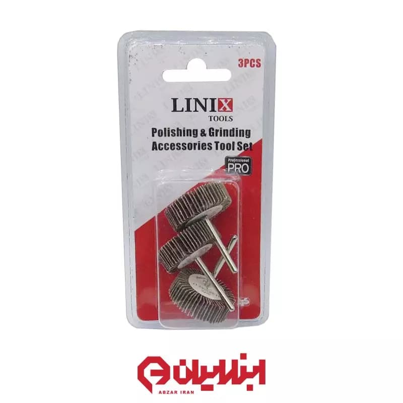 مجموعه 3 عددی سنباده چتری برند LINIX — تصویر ۲