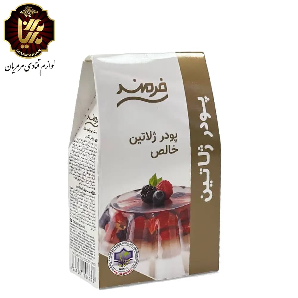 پودر ژلاتین فرمند بسته 40 گرمی
