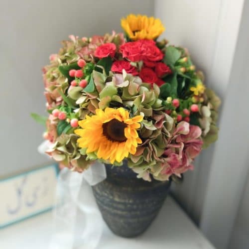 گل و هدیه روز مادر از طرف کودک