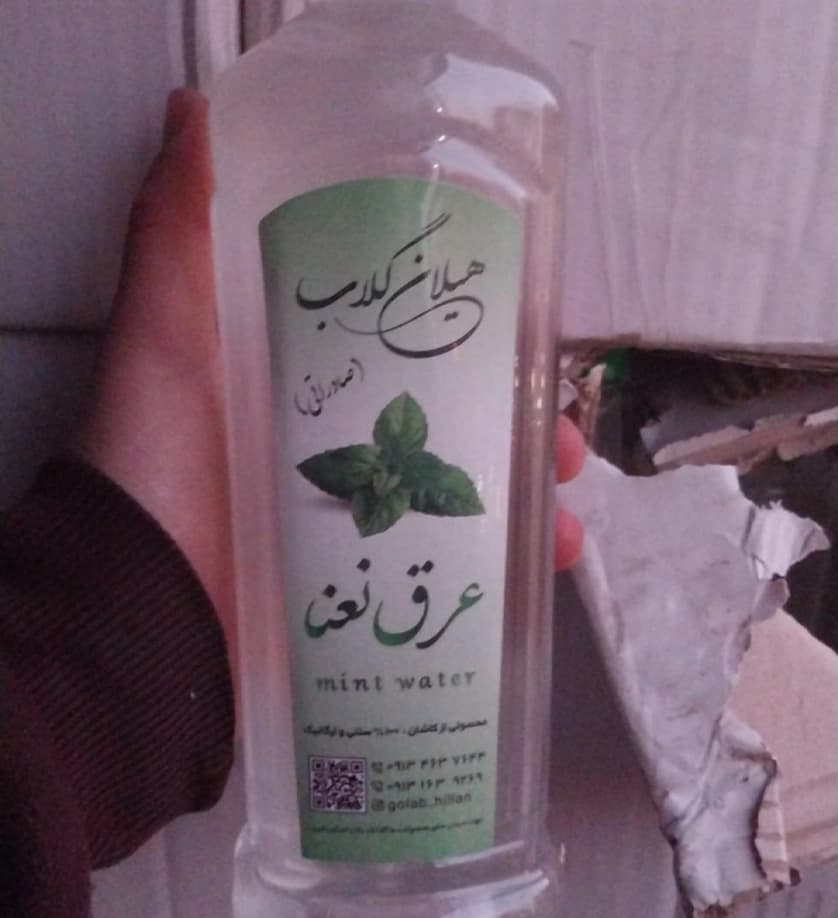 عرق نعنا ۱لیتری ۱۲تایی هیلان گلاب