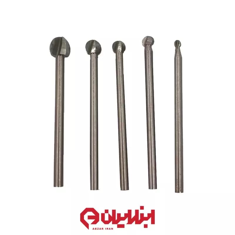 فرز فرم 3 میلیمتر گرد سه پر ۵ عددی