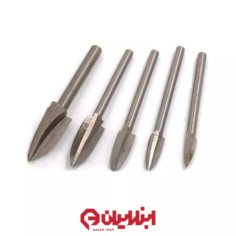 فرز فرم 3 میلیمتر نیزه ای سه پر ۵ عددی — تصویر ۲