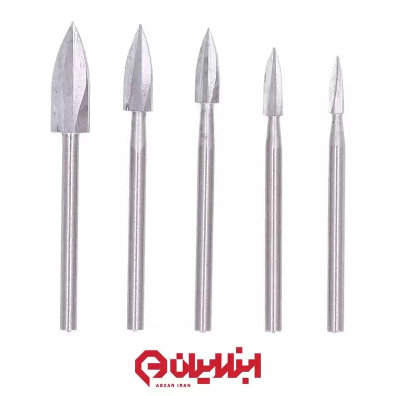 فرز فرم 3 میلیمتر نیزه ای سه پر ۵ عددی