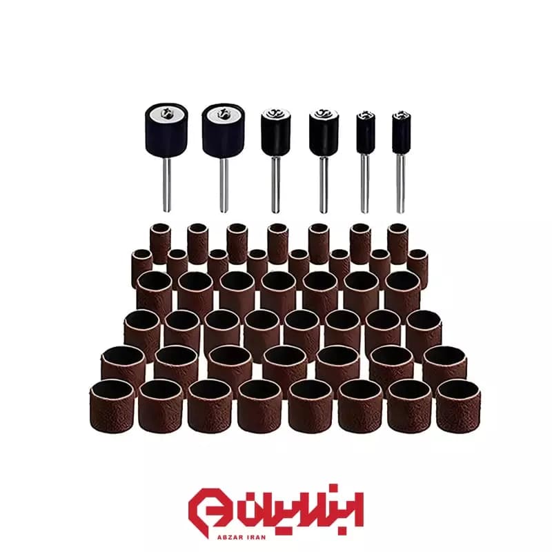 ست سنباده فرز انگشتی 51 عددی