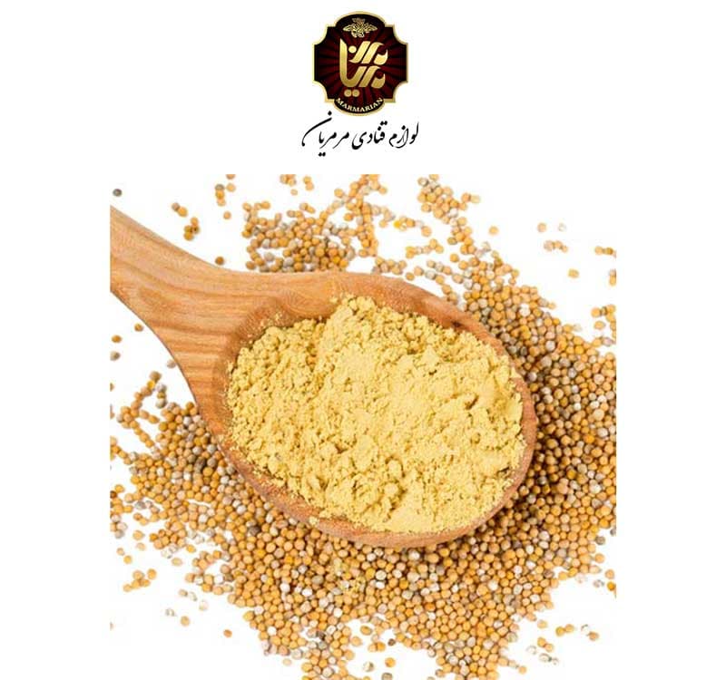 پودر خردل بسته 100 گرمی