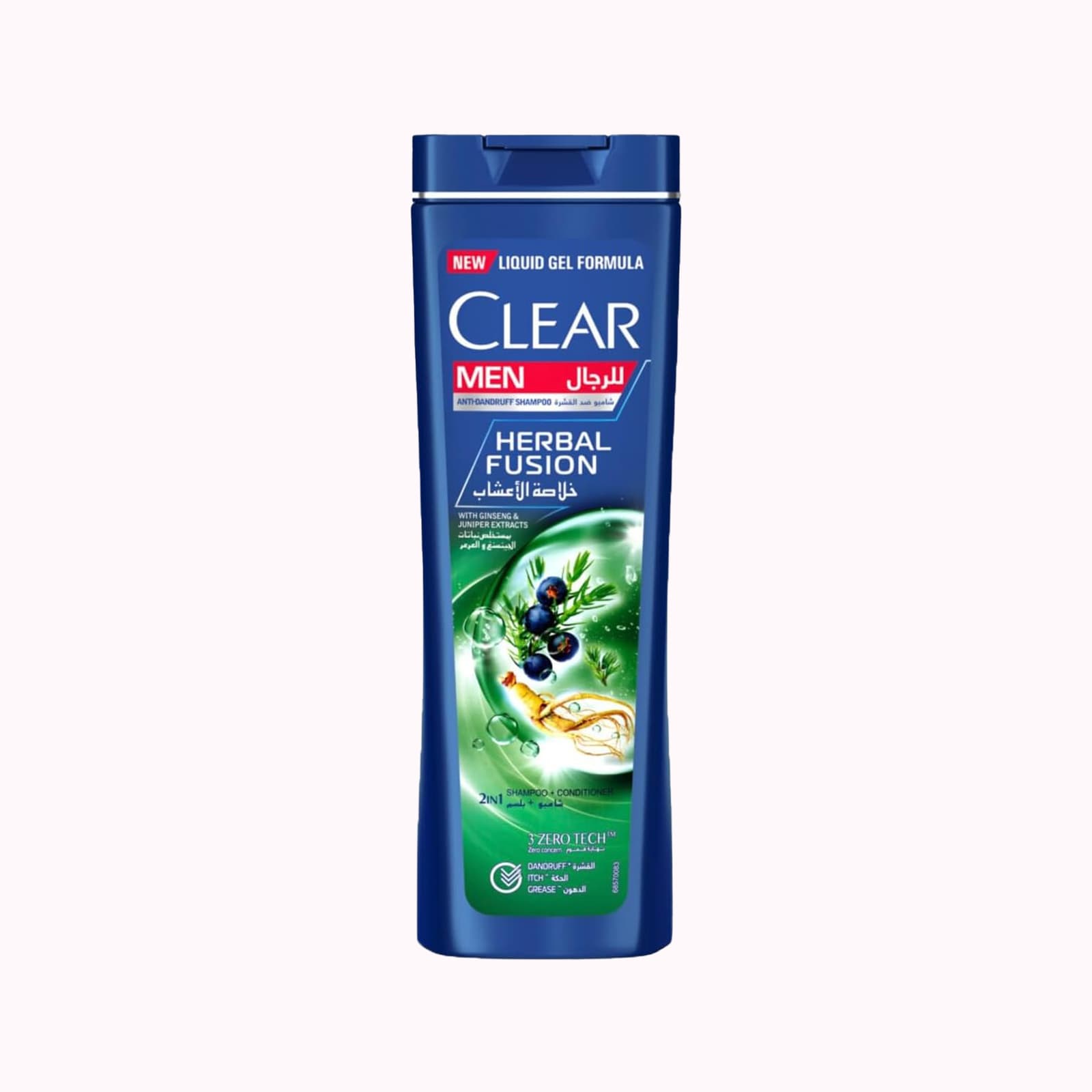 شامپو مردانه ضدریزش کلیر HERBAL FUSION 💯اصل عرب