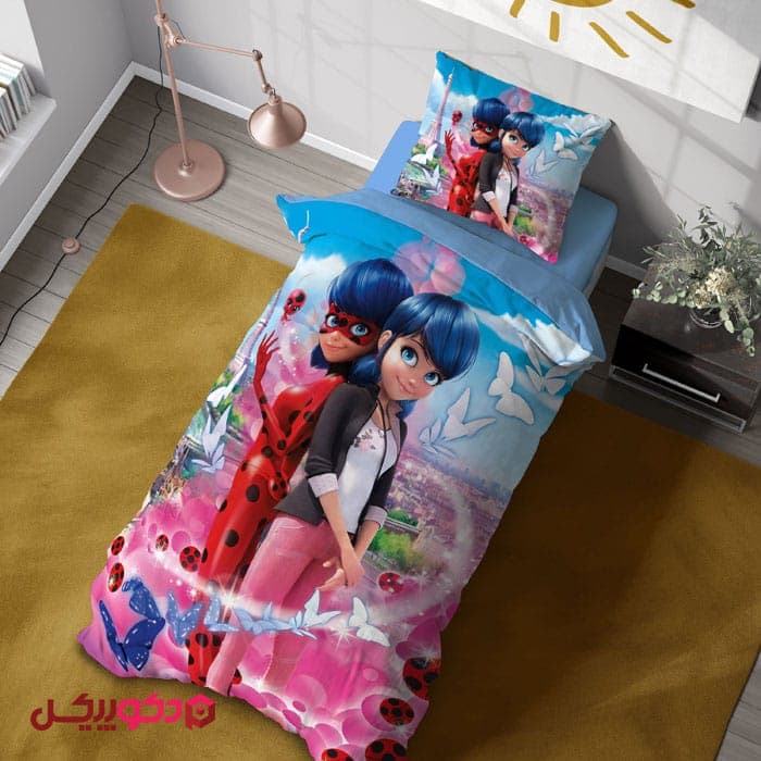 روتختی سه بعدی طرح دختر کفشدوزکی BD1266