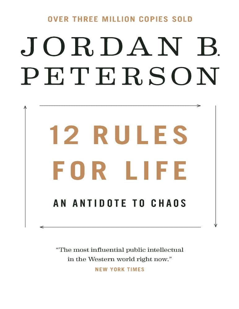کتاب 12 Rules for Life: An Antidote to Chaos (12 قانون برای زندگی: پادزهری برای آشوب) نسخه انگلیسی PDF | جردن بی. پیترسون