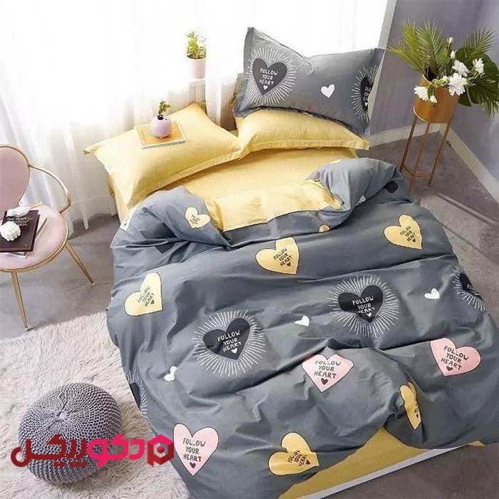روتختی مخمل هاریکا طرح فانتزی قلب MD12 — تصویر ۲