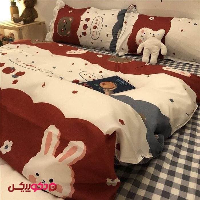 روتختی مخمل هاریکا طرح کودکانه خرگوش MD29