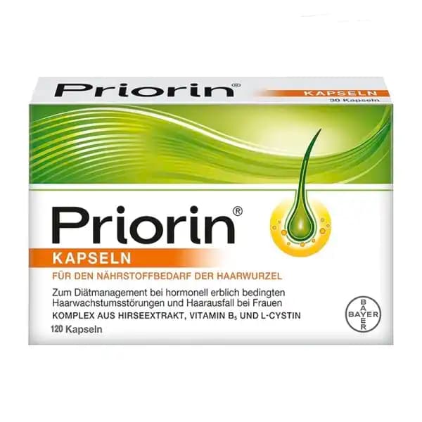 قرص پریورین بایر (Priorin Bayer) 120 کپسول