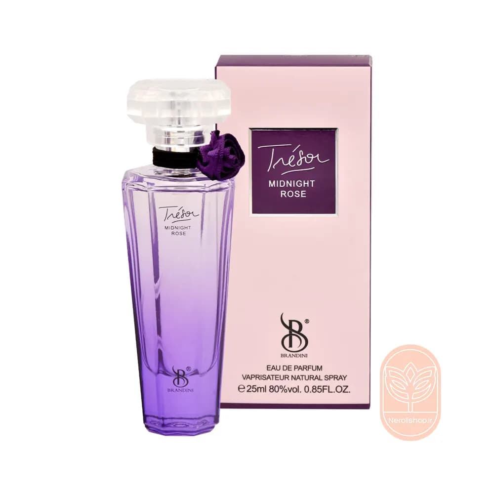 عطر جیبی زنانه میدنایت رز برندینی | Brandini Midnight Rose