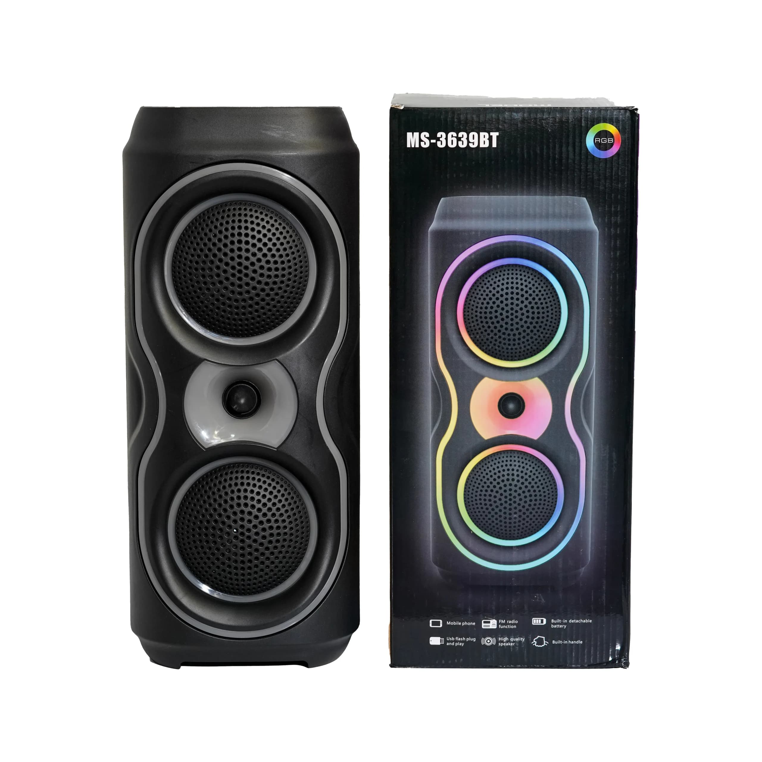 اسپیکر بلوتوثی مدل MS-3639 BT — تصویر ۳