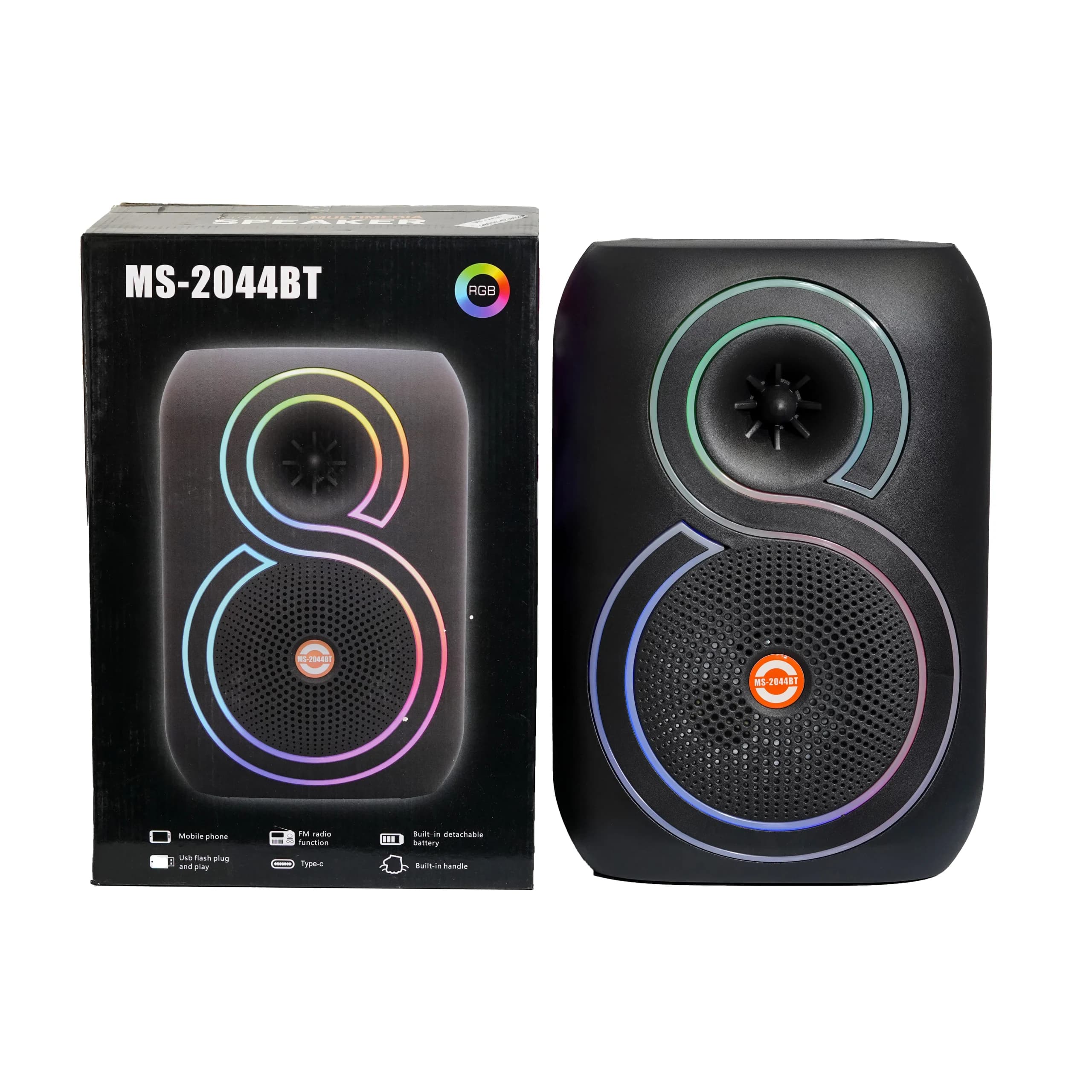 اسپیکر بلوتوثی مدل MS-2044 BT — تصویر ۴