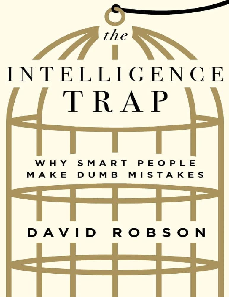 کتاب The Intelligence Trap (دام هوش) نسخه انگلیسی PDF | دیوید رابسون