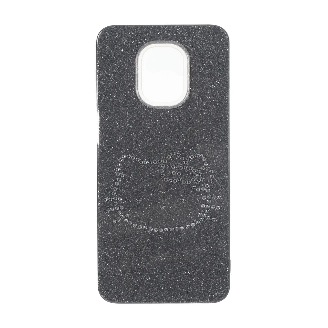 قاب اکلیلی Kitty نگین دار Xiaomi Redmi Note 9S / Redmi Note 9 Pro / Redmi Note 9 Pro Max – مشکی — تصویر ۲