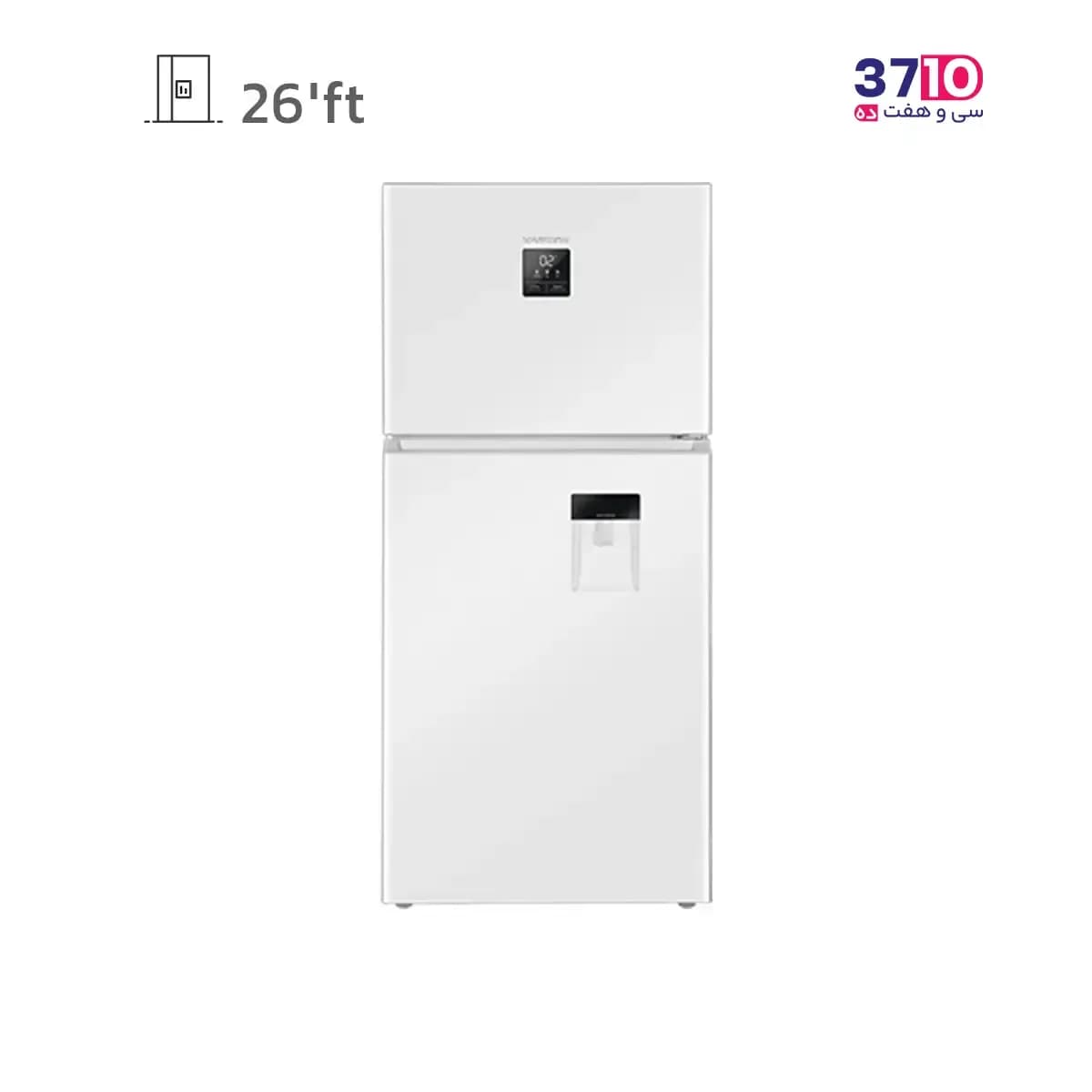 یخچال بالا فریزر ایکس ویژن مدل X.VISION-TT582-AWD WHITE — تصویر ۲