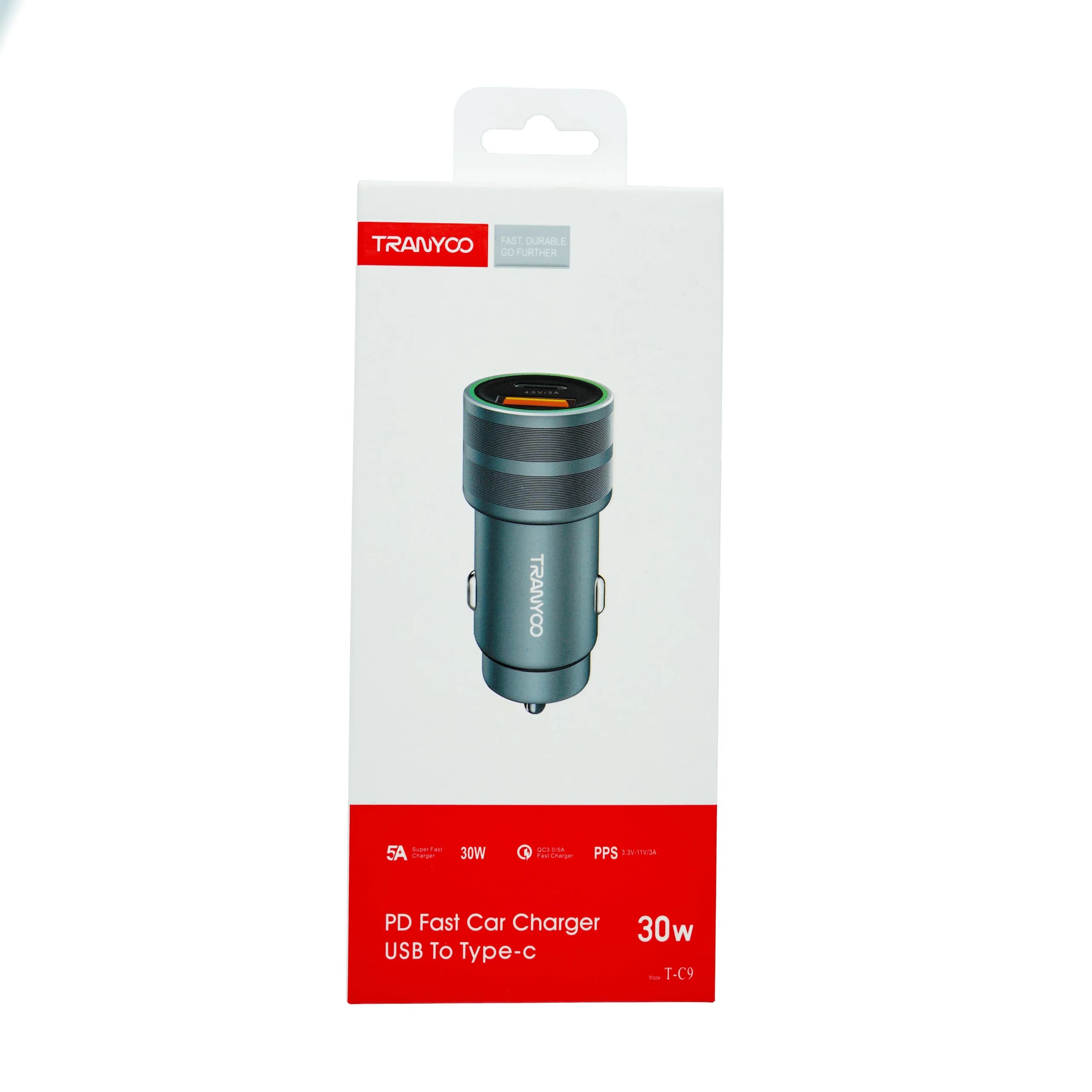 شارژر فندکی TRANYOOمدل T-C9 — تصویر ۲
