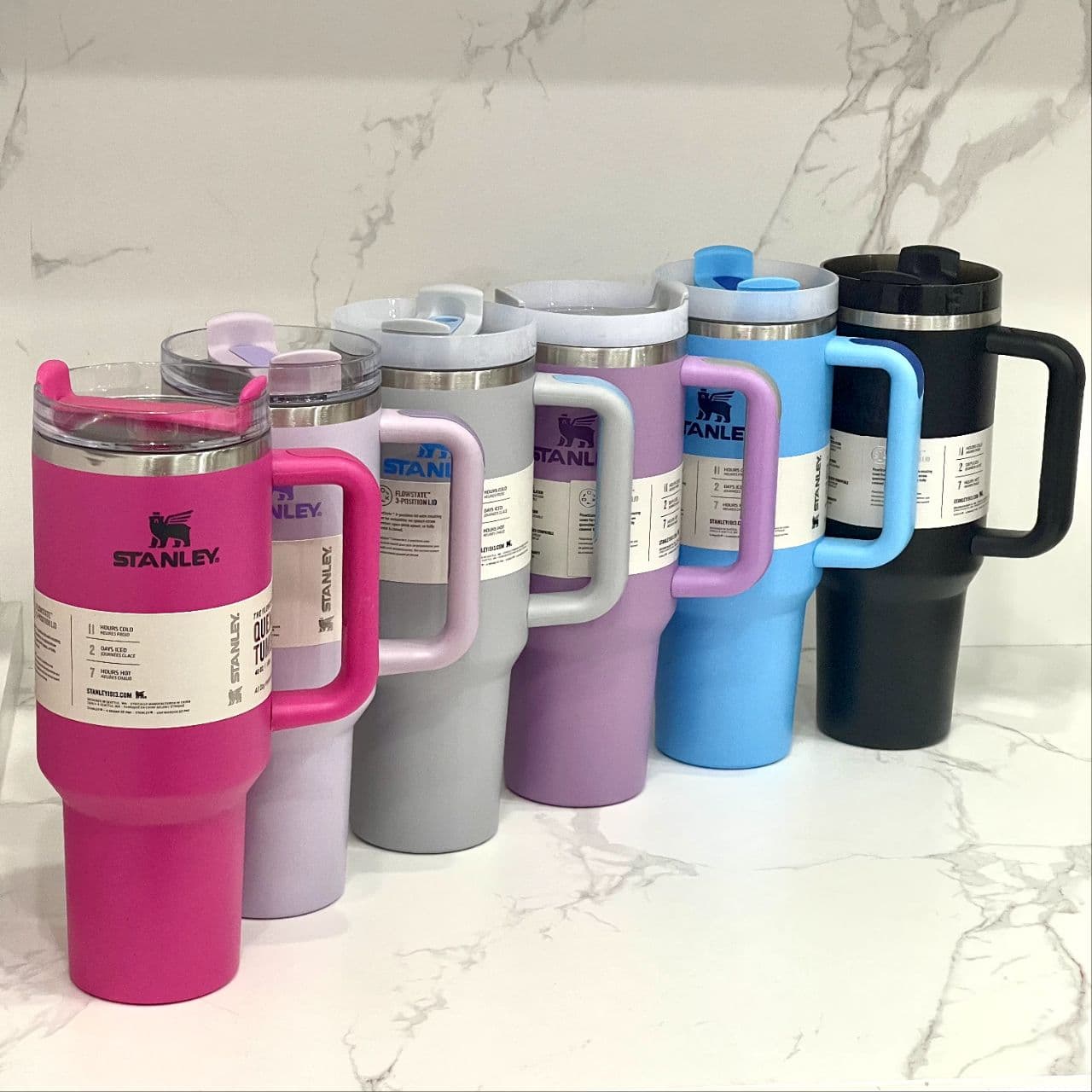ماگ سفری استنلی مدل QUENCHER H2O TUMBLER گنحایش 1.18 لیتر — تصویر ۶