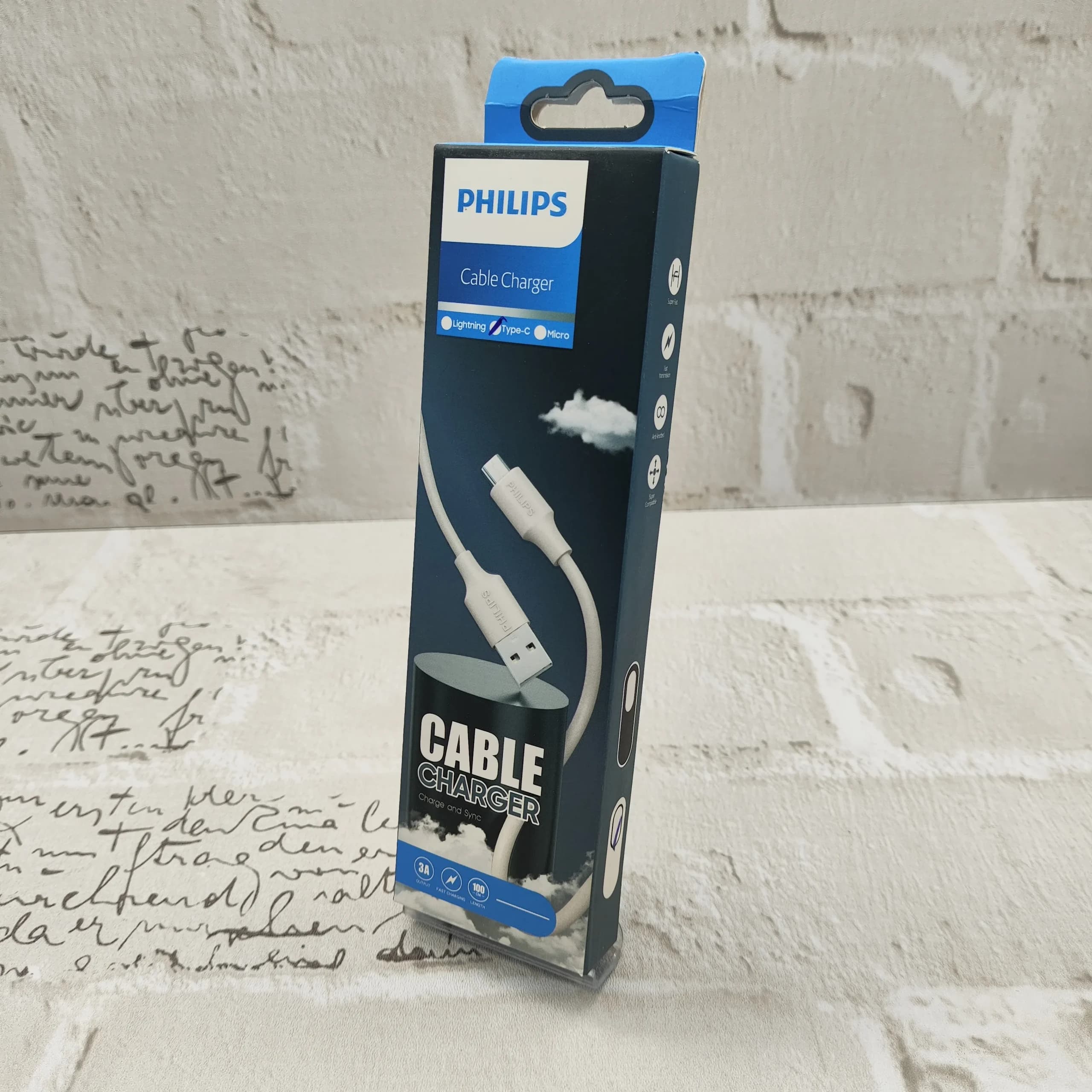 کابل philips مدل type-c — تصویر ۲