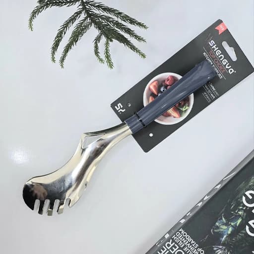 انبر سالاد پایه دار چنگکی برند شنگیا