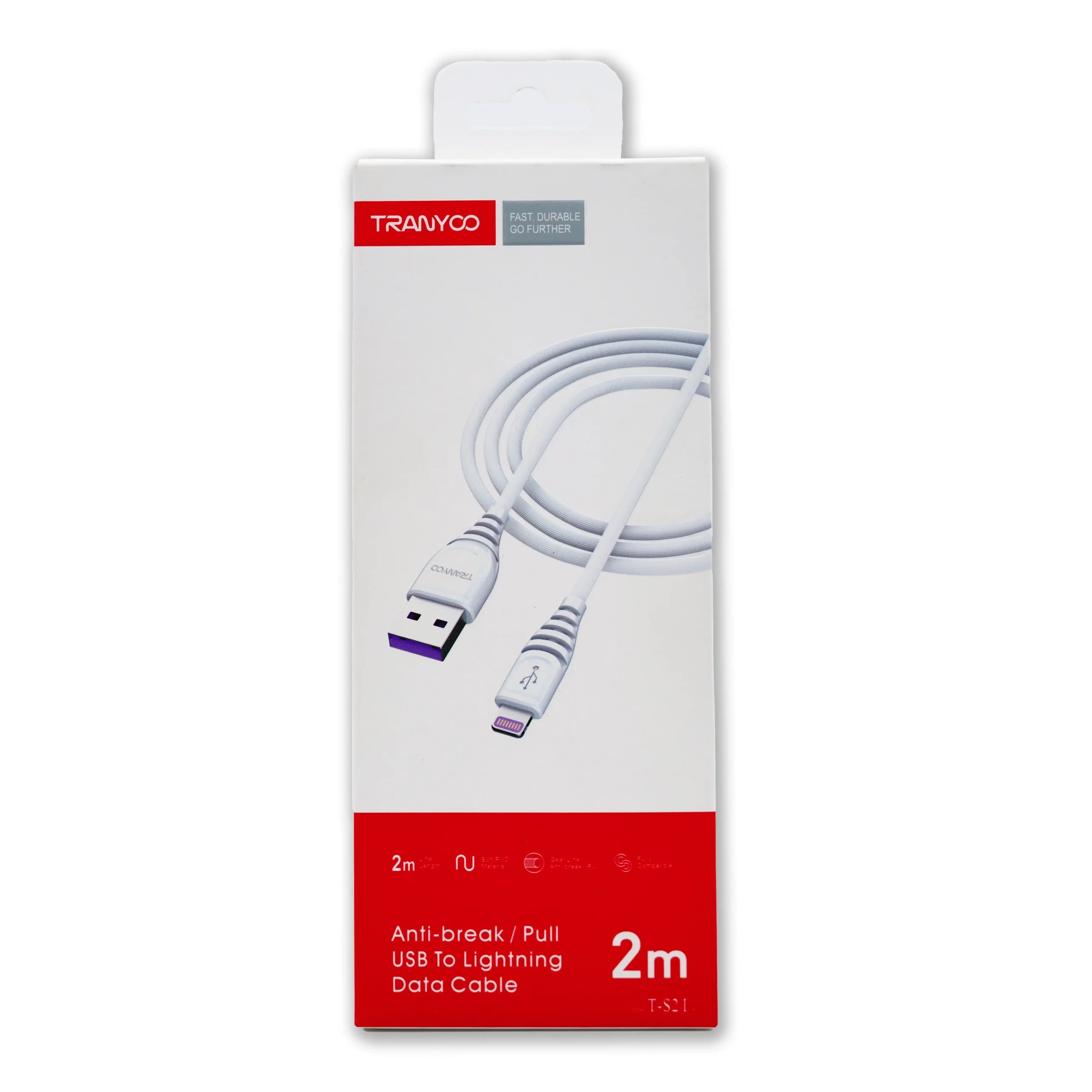 کابل TRANYOO مدل T-S2I LIGHTNING