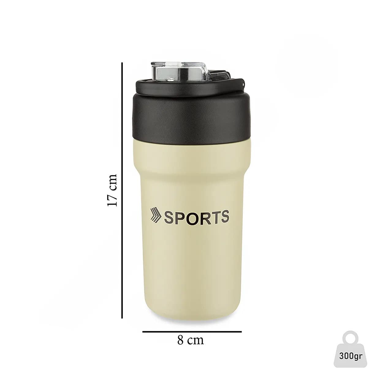 ماگ سفری مدل استیل دوجداره کد SPORTS NEW P گنجایش 0.5 لیتر — تصویر ۹