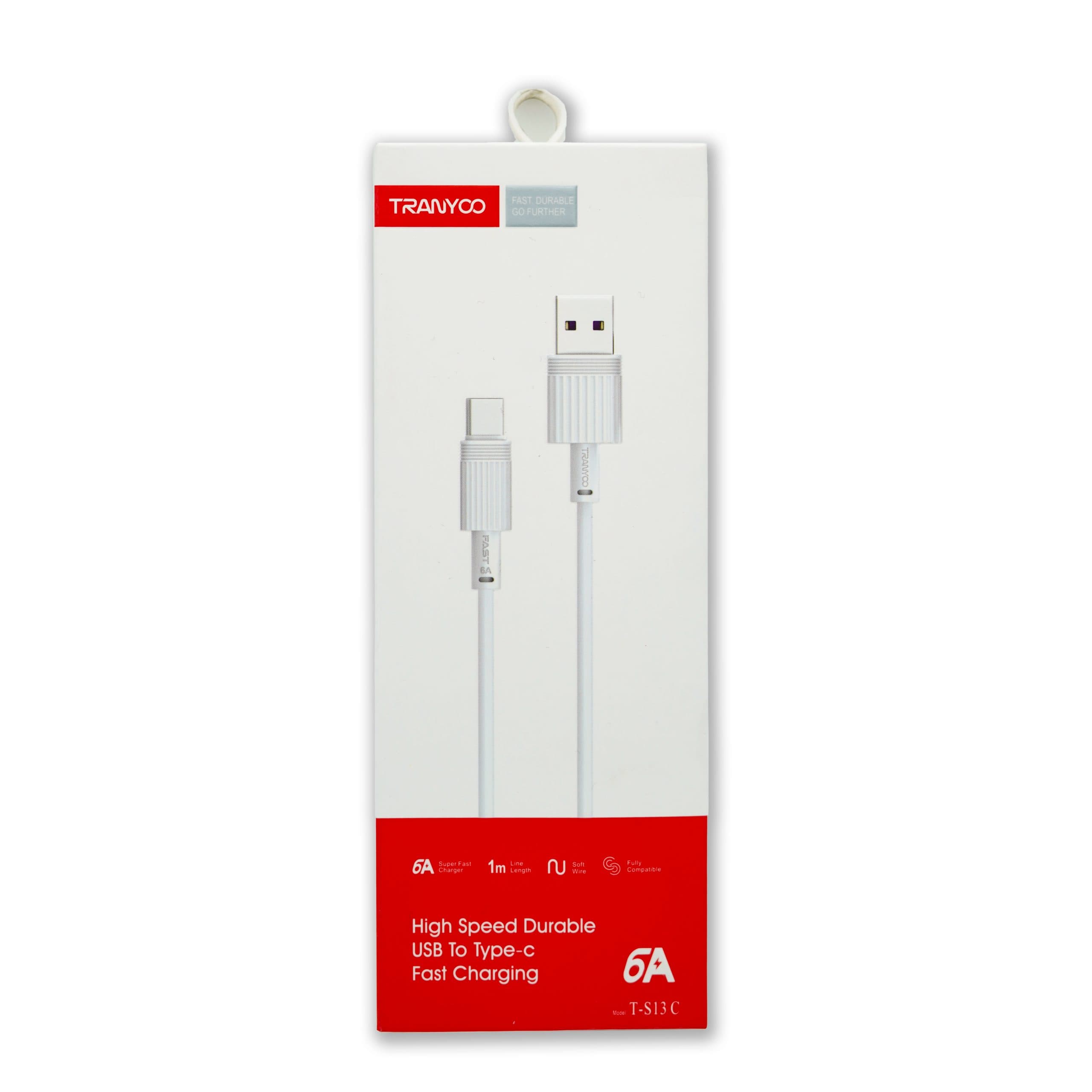 کابل تایپ سی TRANYOOمدل T-S13C
