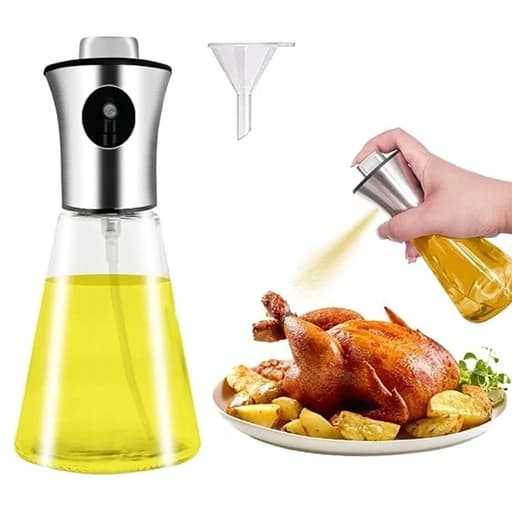 اسپری روغن مخروطی درب استیل 200 میلی لیتر شنگیا