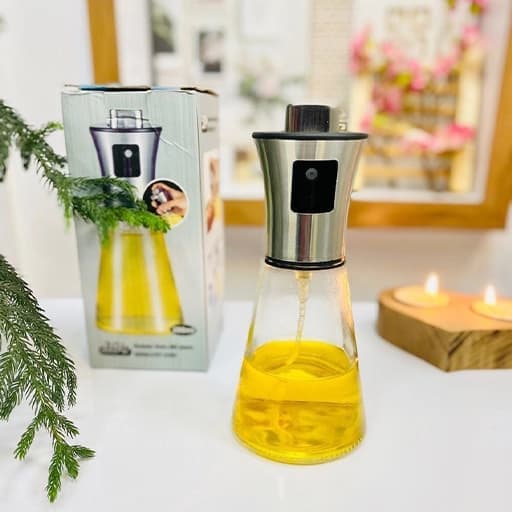 اسپری روغن مخروطی درب استیل 200 میلی لیتر شنگیا — تصویر ۳