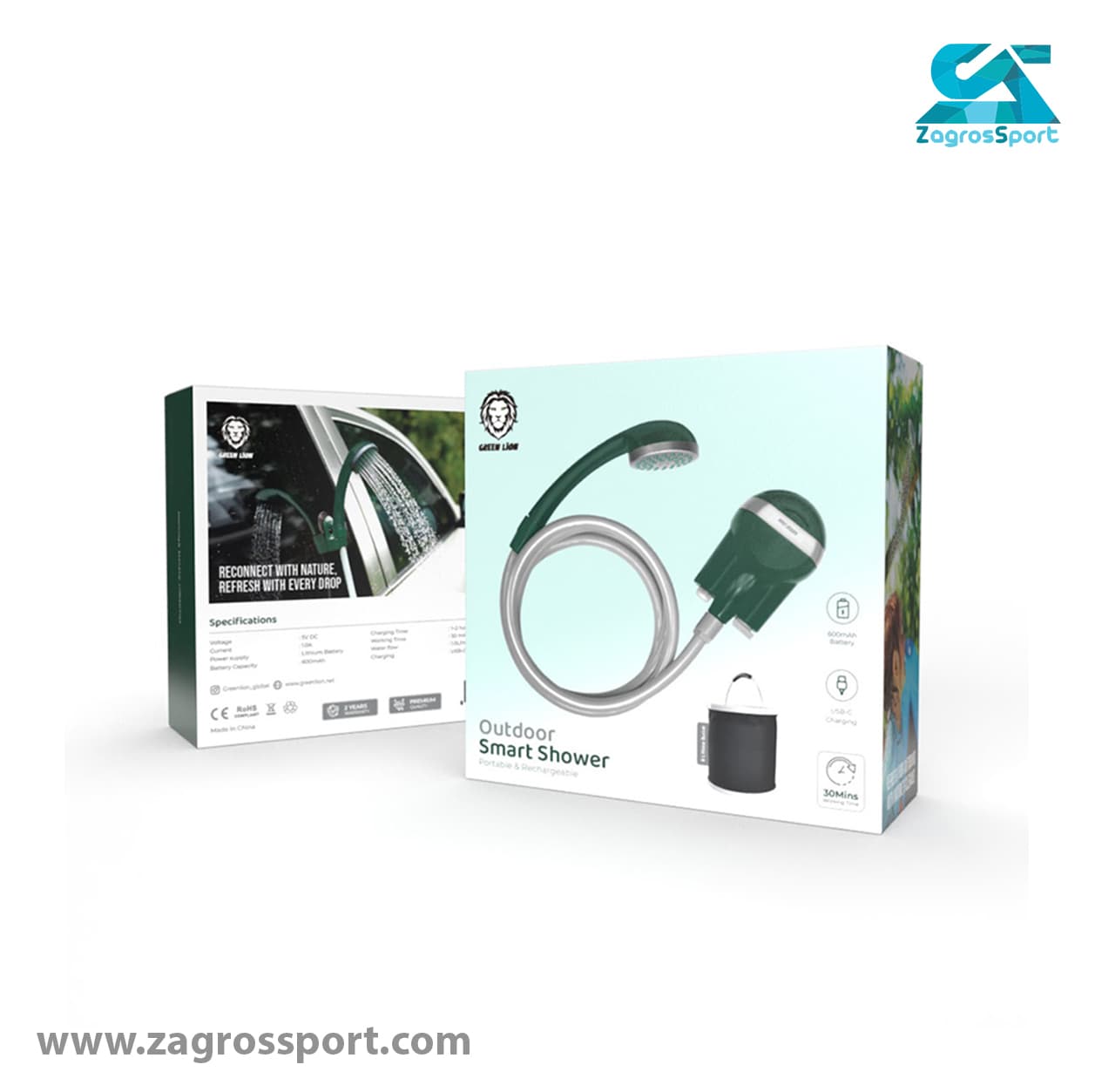 دوش شارژی گرین لاین مدل smart shower — تصویر ۶