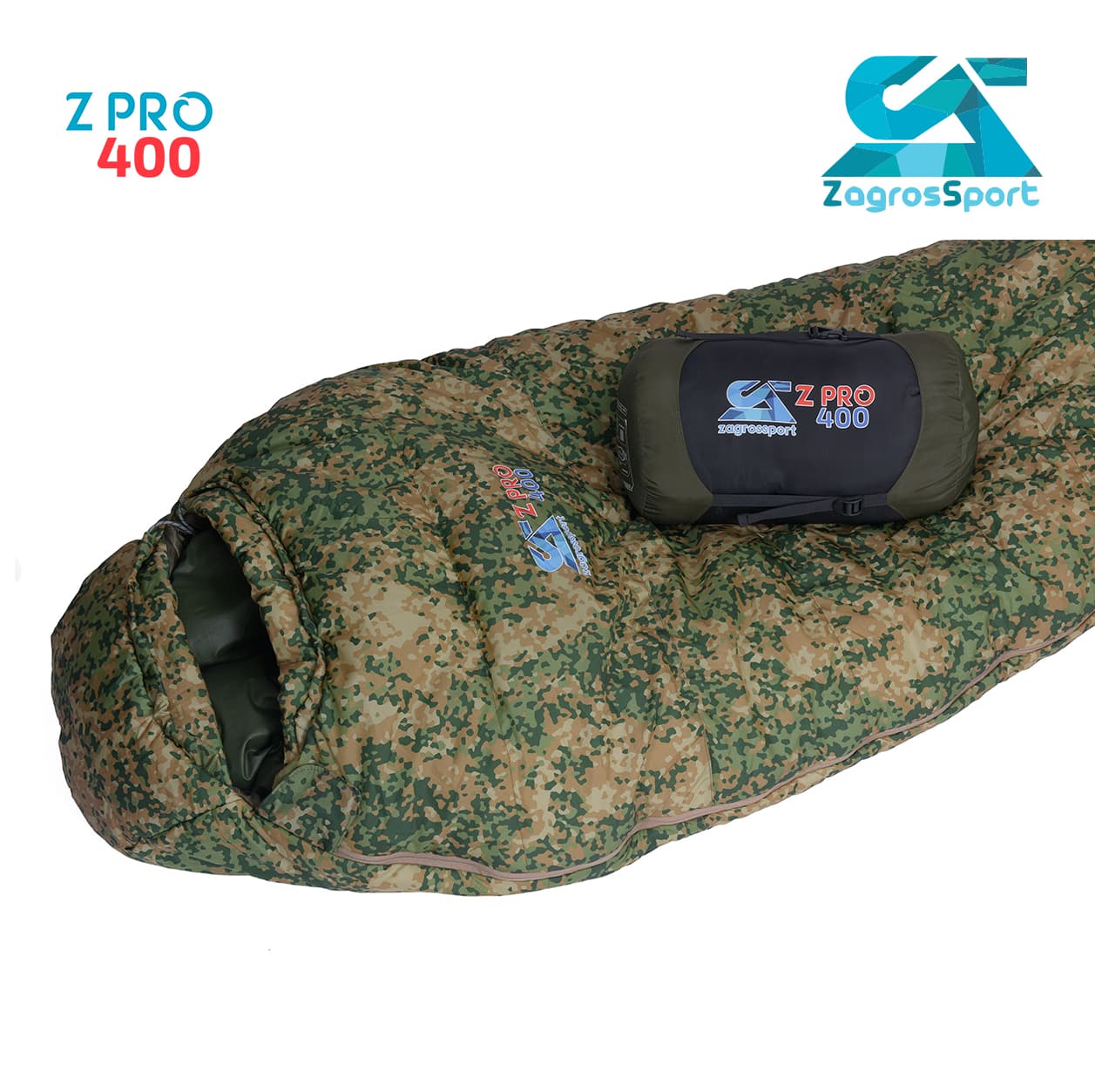 کیسه خواب الیاف زاگرس اسپرت Z PRO 400 — تصویر ۹