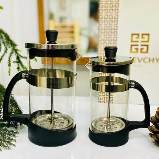 فرنچ پرس پیرکس درب استیل