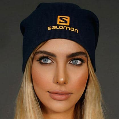 کلاه گرم طرح سالامون