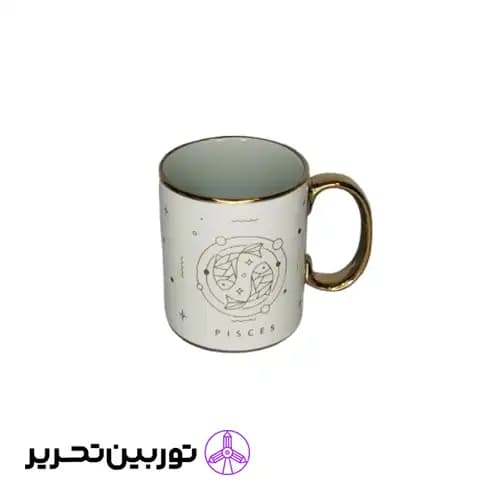 ماگ دسته طلایی- نماد تیر