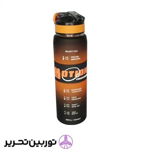 قمقمه 1000میل نی دار-نارنجی