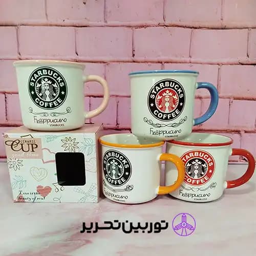 لیوان (ماگ) استارباکس – لبه قرمز — تصویر ۲
